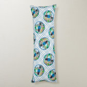 Steller's Jay in Forest Originele foto Lichaamskussen (Achterkant (Verticaal))