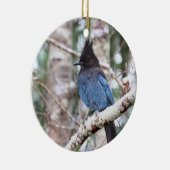 Stellers Jay Keramisch Ornament (Rechts)