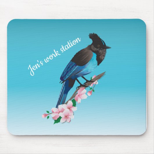 Stellers Jay Mousepad Muismat (Voorkant)