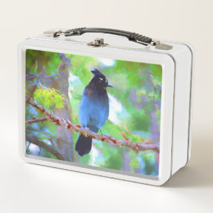 Stellers jay schilderen - Oorspronkelijke vogelkun