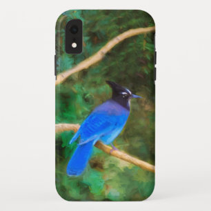 Stellers jay schilderen - Oorspronkelijke vogelkun Case-Mate iPhone Case