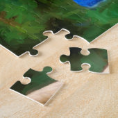 Stellers jay schilderen - Oorspronkelijke vogelkun Legpuzzel (Zijkant)