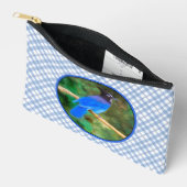 Steller's Jay Schilderij Originele Wild Bird Art Etui (Open)