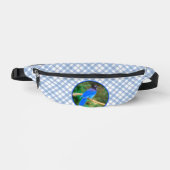 Steller's Jay Schilderij Originele Wild Bird Art Heuptasje (Voorkant)