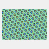 Steller's Jay Schilderij Originele Wild Bird Art Inpakpapier Vel (Voorkant 2)