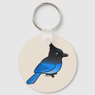 Stellers Jay Sleutelhanger
