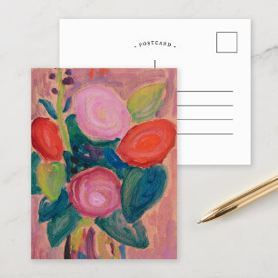 Stelletje bloemen in vaas   von Jawlensky Briefkaart
