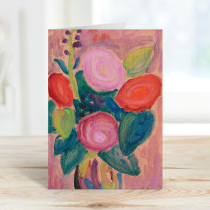 Stelletje bloemen in vaas   von Jawlensky Kaart