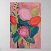 Stelletje bloemen in vaas | von Jawlensky Poster (Voorkant)