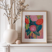 Stelletje bloemen in vaas | von Jawlensky Poster