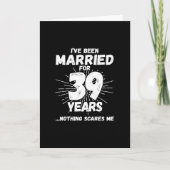 Stelletjes 39 Jaar Getrouwd Grappige 39e Trouwdag Kaart (Voorkant)