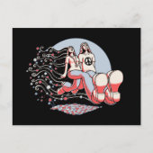 stelletjes briefkaart (Voorkant)