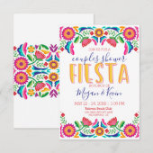 stelletjes Fiesta Invite Kaart (Voorkant / Achterkant)