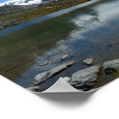 Stellise Zwitserse Alpen Poster (Hoek)