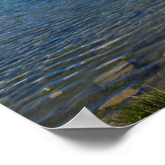 Stellisee, Valais Alps Poster (Hoek)