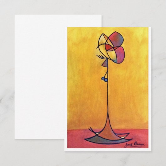 Stelpoot Bedankkaart (Voorkant / Achterkant)