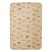 Stelt Bath Mat uit (Voorkant Verticaal)