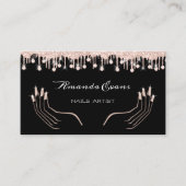 Stelt Roos Mestmachine Stapels Artistist Benoeming Afsprakenkaartje (Voorkant)