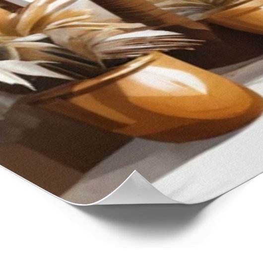 Stelt u zich eens voor, vredige, hemelse plaatsen  poster (Hoek)