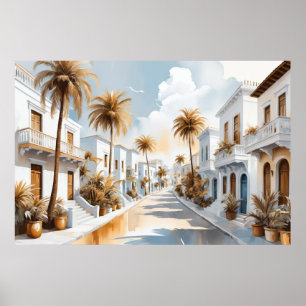 Stelt u zich eens voor, vredige, hemelse plaatsen poster