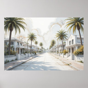 Stelt u zich eens voor, vredige, hemelse plaatsen poster