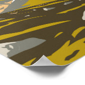 Stelvio National Park Italië Central Alps  Poster (Hoek)