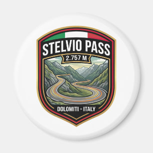 Stelvio Pass - De ultieme rijweg Italië Magneet