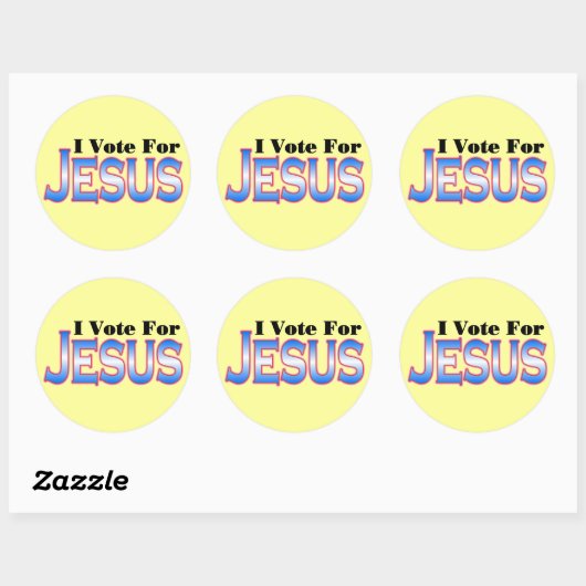 Stem 4 JESUS STICKERS (Vel)