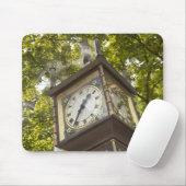 Stem aangedreven klok in de buurt van Gastown Muismat (Met muis)