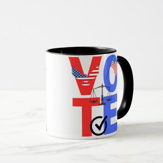 Stem alsjeblieft mok (Voorkant rechts)