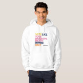 Stem alsof de rechten van je dochter ervan afhange hoodie (Voorkant volledig)