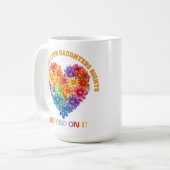 Stem alsof de rechten van je dochter ervan afhange koffiemok (Voorkant links)