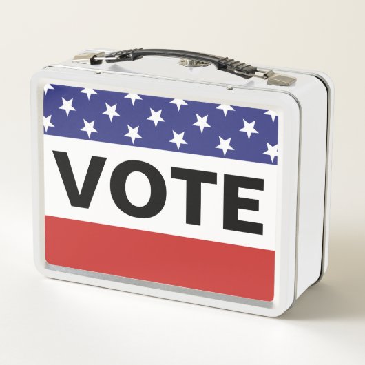 Stem Amerika rood wit blauw (Achterkant)