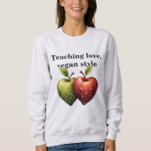 STEM Apple Art | Educational Math Science Teacher Trui (Voorkant)