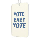 " stem baby " blauw wit - luchtverfrisser (Links)