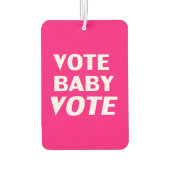 " stem baby " warme roze , witte - luchtverfrisser (Achterkant)