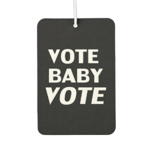 " stem baby " zwart wit - luchtverfrisser
