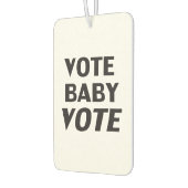 " stem baby " zwart wit - luchtverfrisser (Links)