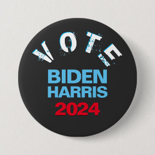 STEM BIDEN HARRIS 2024 Mod Campagne Ronde Button 7,6 Cm