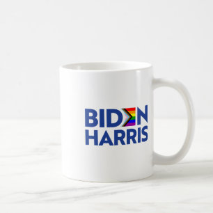 Stem Biden Harris LHBT Vooruitgang Pride Flag J Koffiemok