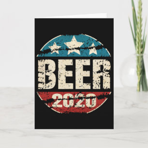 Stem bier grappige alcohol anti Trump Biden stemde Kaart