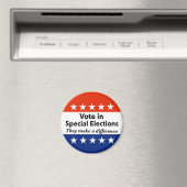 Stem bij speciale verkiezingen magneet (Insitu (Vaatwasser))
