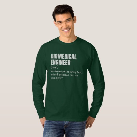STEM Biomedical Engineer Definition Shirt (Voorkant volledig)