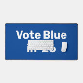 Stem blauw in 2026 bureaumat (Keyboard & Muis)