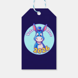 Stem blauw in 2026 cadeaulabel