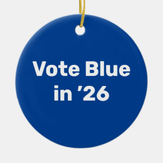 Stem blauw in 2026 keramisch ornament