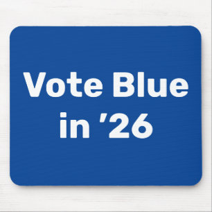 Stem blauw in 2026 muismat