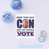 Stem Blauw Resist 2024 Presidentiële Flyers (Enkel)