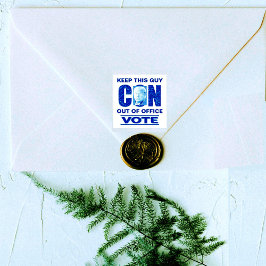 Stem Blauw Resist 2024 Zelfinkt Rubber Stamp Zelfinktende Stempel