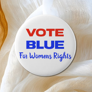 Stem Blauw Stemmen VS Democratisch Politiek Rood B Ronde Button 5,7 Cm